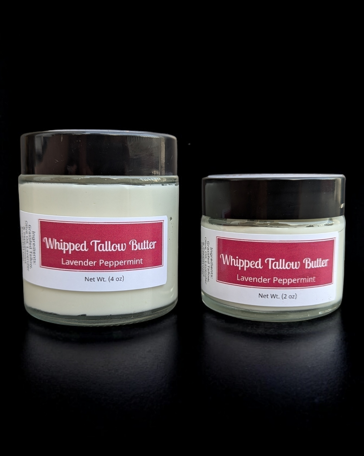 Lavender Peppermint Whipped Tallow Butter