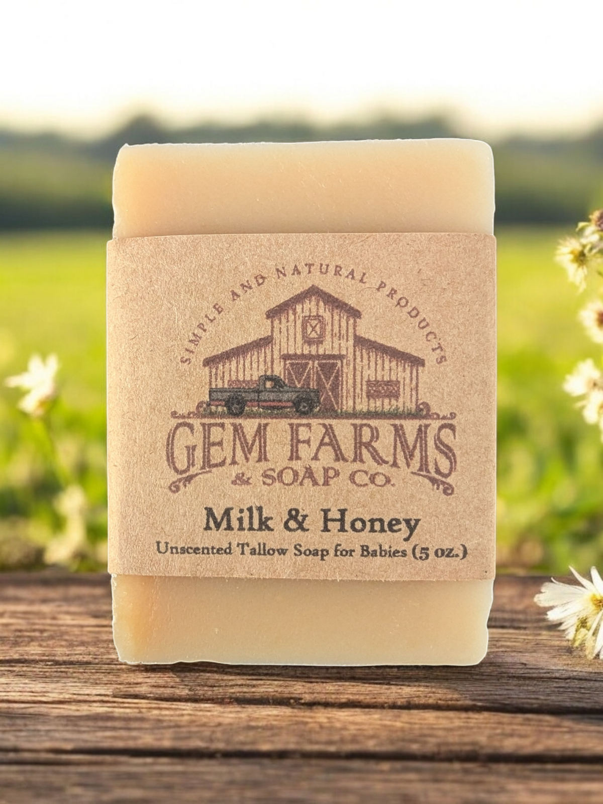 Milk & Honey (Unscented Baby Soap)